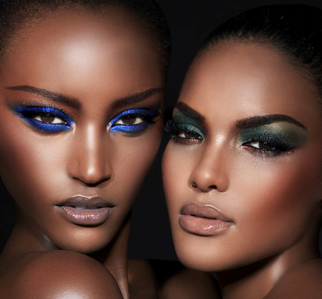 Contouring and intense colors with black|Up 