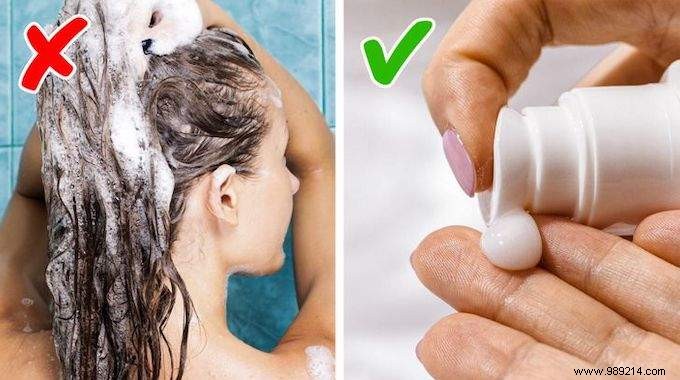 The mistakes we all make when washing our hair. 