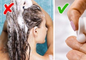 The mistakes we all make when washing our hair. 