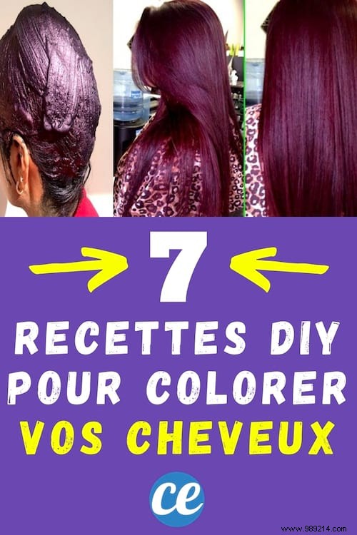 7 Natural Recipes To Color Your Hair at Home EASILY. 