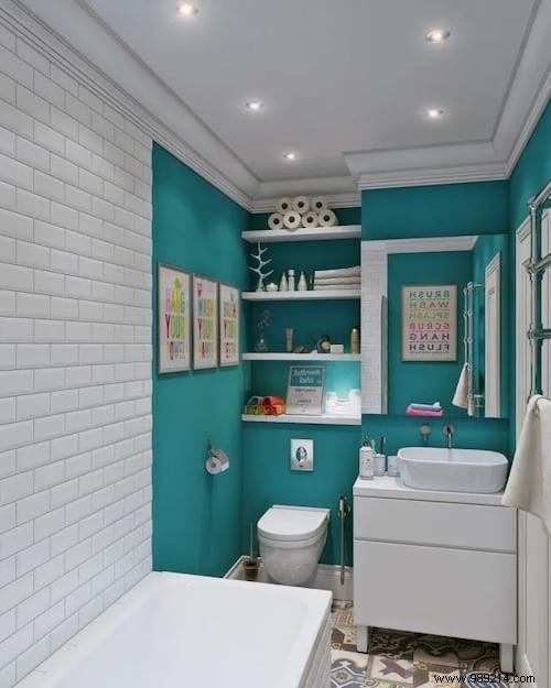 33 Brilliant Ideas For Furnishing A Bathroom (Even A Tiny One). 