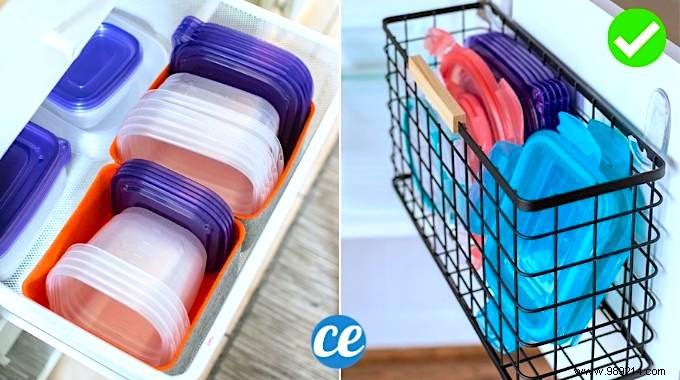 10 Genius Tricks To Store And Organize Your TUPPERWARE. 