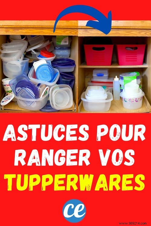 10 Genius Tricks To Store And Organize Your TUPPERWARE. 