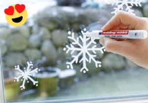 A Great Idea To Decorate Your Windows For Christmas In 2 Min Chrono. 