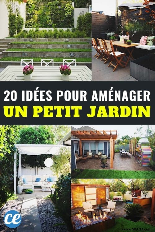 20 Great Ideas For Properly Arranging A Small Garden. 