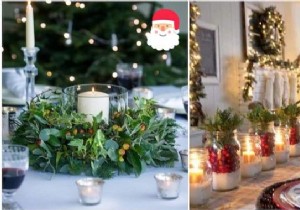 65 Decoration Ideas For A Superb Christmas Table (Easy &Cheap). 