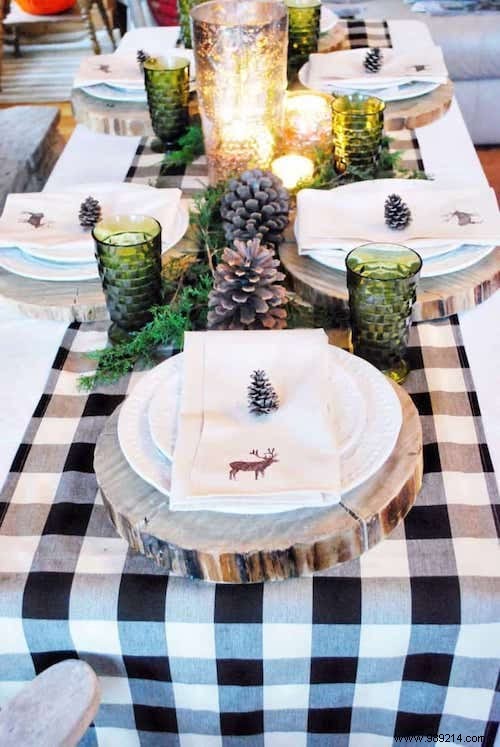 65 Decoration Ideas For A Superb Christmas Table (Easy &Cheap). 