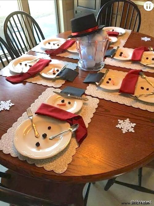 65 Decoration Ideas For A Superb Christmas Table (Easy &Cheap). 