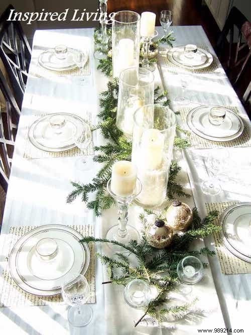 65 Decoration Ideas For A Superb Christmas Table (Easy &Cheap). 