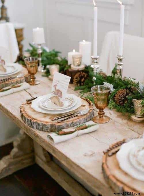 65 Decoration Ideas For A Superb Christmas Table (Easy &Cheap). 