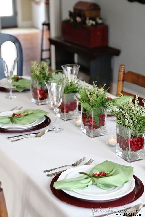 65 Decoration Ideas For A Superb Christmas Table (Easy &Cheap). 