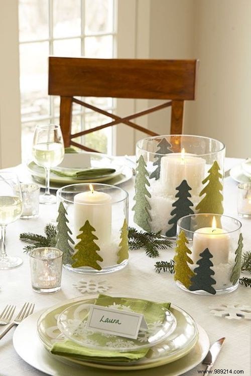 65 Decoration Ideas For A Superb Christmas Table (Easy &Cheap). 