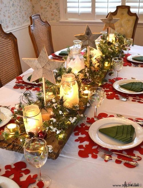 65 Decoration Ideas For A Superb Christmas Table (Easy &Cheap). 