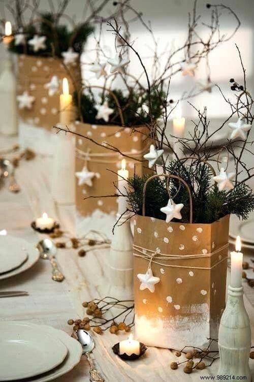 65 Decoration Ideas For A Superb Christmas Table (Easy &Cheap). 