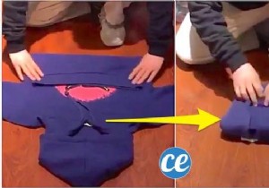 How To Fold A Hoodie To Save Space In Your Closet. 