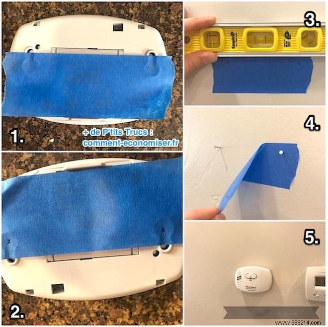 How To Make Holes In The Wall In The Right Place (WITHOUT MEASURING). 