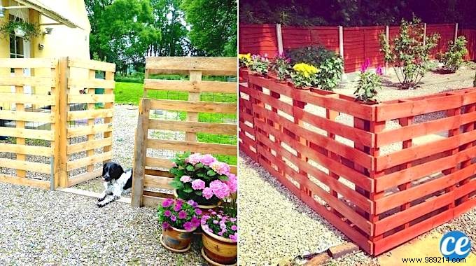 How to Make a Free Pallet Fence (In Just 4 Steps). 