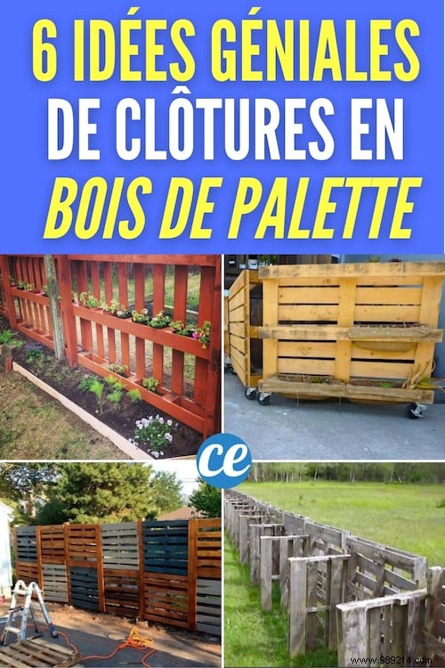 How to Make a Free Pallet Fence (In Just 4 Steps). 