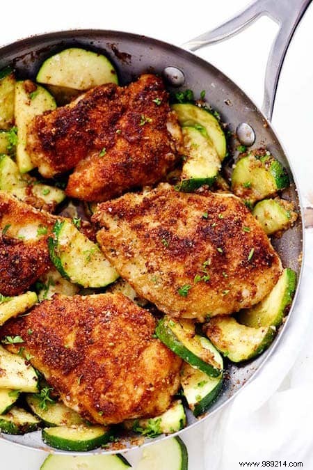 Easy and Cheap:The Delicious Recipe for Crispy Chicken Parmesan-Zucchini. 