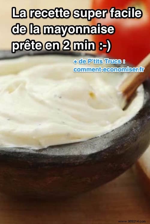 The Super Easy Mayonnaise Recipe Ready IN 2 MIN. 