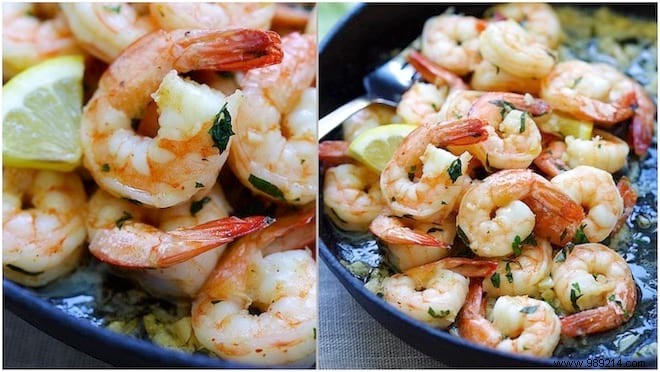 The Tasty Recipe Sauteed Shrimps With Garlic And Parsley (Easy And Quick). 