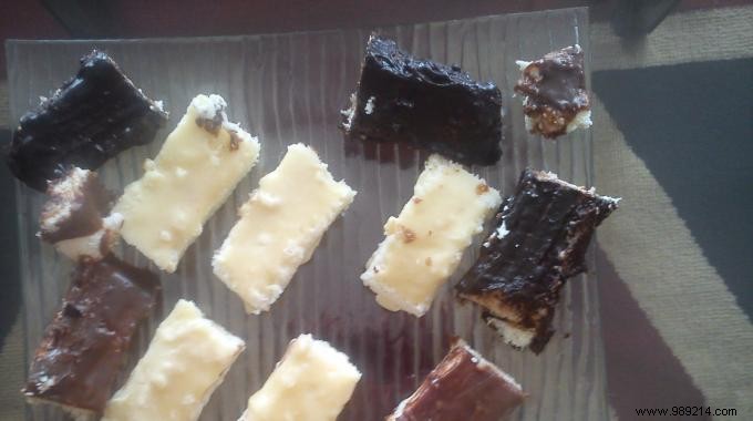 My Homemade Coconut &Chocolate Bars, an Inexpensive Treat. 