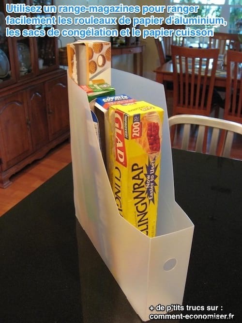 The New Storage For Your Rolls Of Kitchen Paper. 