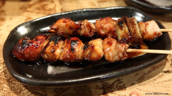 Smart aperitif:My Japanese-style Emmental skewers! 