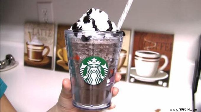 The Delicious Homemade Chocolate Frappuccino Recipe. 