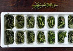 Finally a Tip to Keep Herbs Fresh Forever. 