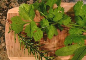 Storing Fresh Herbs:An Infallible Tip. 