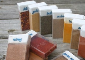 No Place To Store Your Spices? Here is the Little Kitchen Tip. 