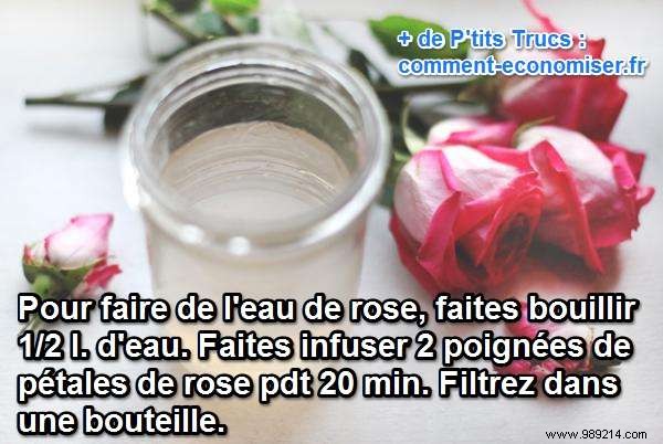 My Homemade Rose Water Recipe in 20 min! 