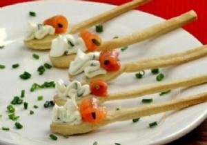 My Smoked Salmon Appetizer Spoons Ready in 10 min! 