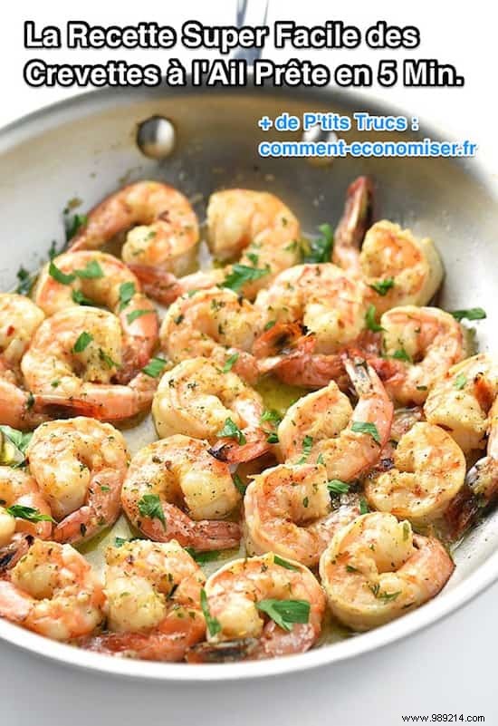 The Super Easy Garlic Shrimp Recipe Ready in 5 Min. 