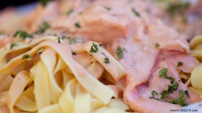 Easy and Quick to Prepare:My Salmon Tagliatelle! 