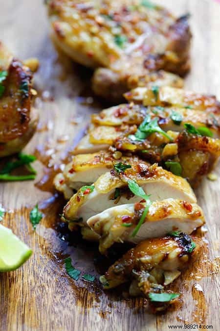 Chicken with Coriander and Lime:The Delicious Easy Recipe to Make. 