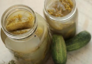 The Super Easy Pickles with WHITE VINEGAR Recipe. 