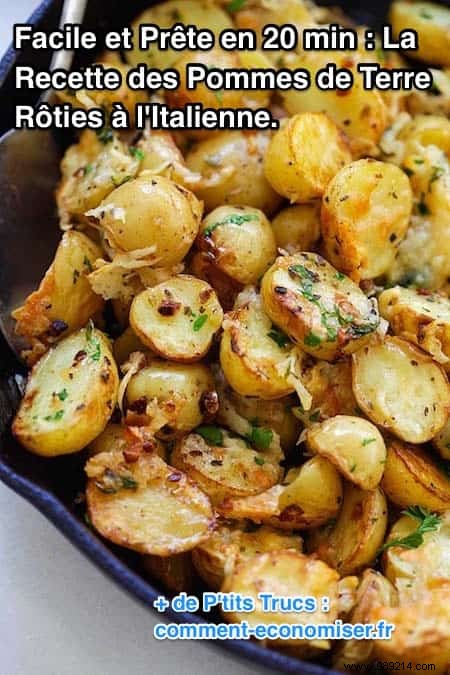 Easy and Ready in 20 min:The Recipe for Roasted Potatoes with Herbs. 