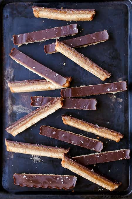 The Delicious Homemade Twix Recipe WITHOUT Gluten and WITHOUT Eggs. 