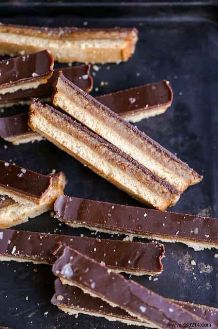 The Delicious Homemade Twix Recipe WITHOUT Gluten and WITHOUT Eggs. 