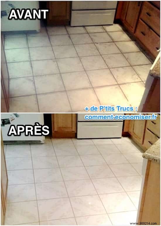 How to MAKE Your Kitchen Floor SHINE EASILY. 