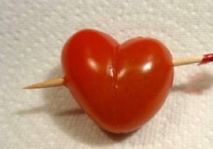 Heart Shaped Cherry Tomatoes Your Valentine Will Love. 