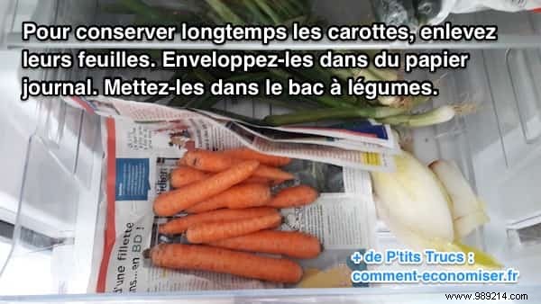 My Grandmother s Tip for Storing Carrots Longer. 