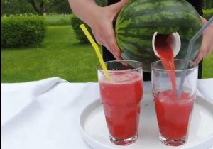 Here is the BEST Way to Eat a Watermelon. 