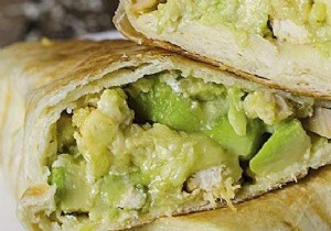 Quick And Easy To Make:The Delicious Chicken And Avocado Burritos Recipe. 