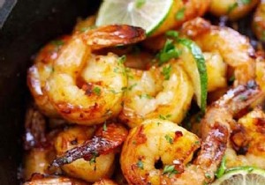 The Delicious Recipe for Prawns with Garlic, Honey and Lemon (Ready in 10 Min). 