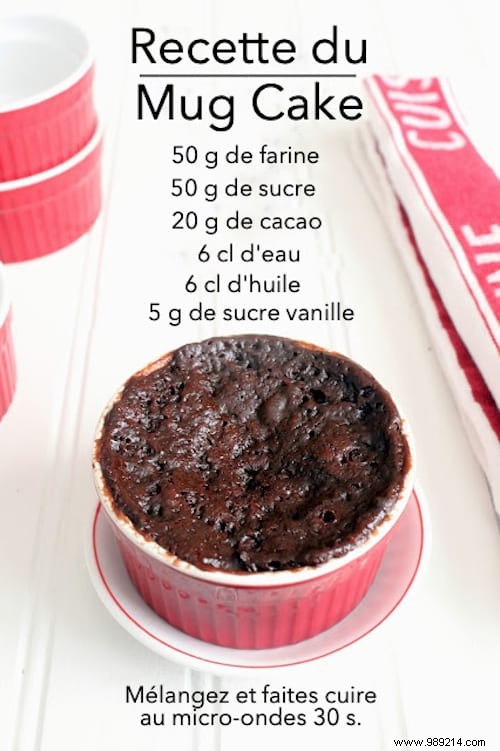 Ready In Just 1 Min:The Delicious Chocolate Mug Cake Recipe. 