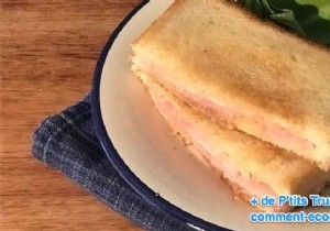 Quick And Super Easy To Make:The Delicious CROQUE-MONSIEUR Recipe. 