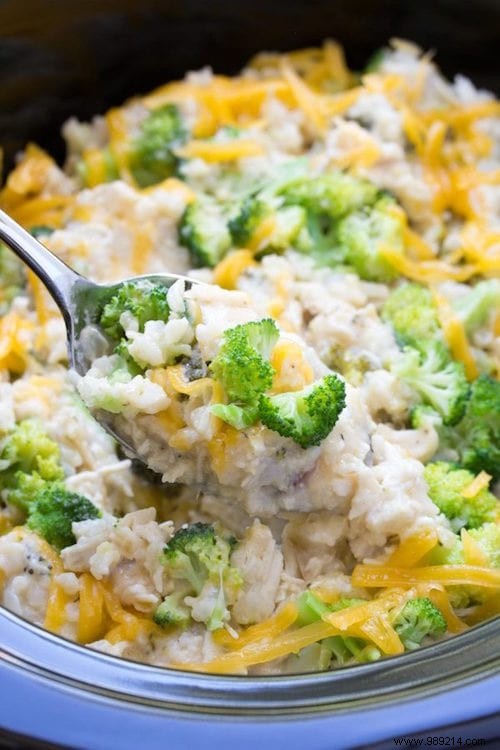 Delicious And Easy To Make:Slow Cooker Chicken And Broccoli Recipe. 